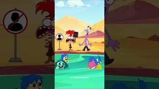 Anxiety chooses who gets to swim - With Joy, Anger and friends | Inside Out 2