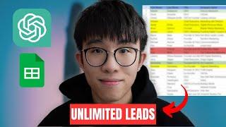 How To Get Unlimited Leads Using ChatGPT in 2024 (Step by step tutorial)