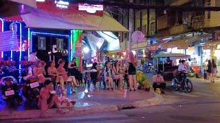 Cambodia Nightlife @Street 136 - Tourism in Phnom Penh City 2023