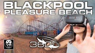 360° Blackpool Pleasure Beach | VR Amusement Park experience - Home of ICON BIG ONE VALHALLA