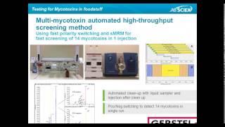 Free Webinar :Accurate and Reliable Testing of Mycotoxins in Agricultural & Food Products