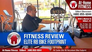 Elite RB Recumbent Exercise Bike from 3G Cardio - Footprint Product Review