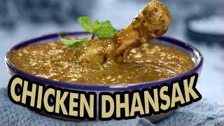 Low Calorie Chicken Dhansak | Healthy Dhansak Recipe | Parsi Recipe