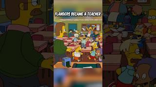 Flanders became a teacher