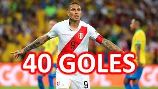 PAOLO GUERRERO: TODOS SUS GOLES CON LA SELECCIÓN PERUANA | GOLEADOR HISTÓRICO DE LA SELECCIÓN