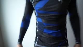 Hayabusa Metaru Rashguard Longsleeve Black/Blue review