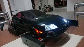 Realistic Rc Car - Toyota Supra Dyno