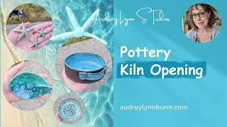 POTTERY KILN OPENING, Spectrum, Mayco, Amaco, BERRY BOWLS, Wine Cups,Mugs, Some FAVORITE COMBOS.