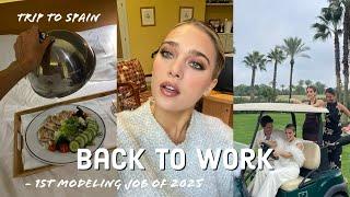 work trip to Spain - travel with me - life of a model // Sophie Kern ️⭐️