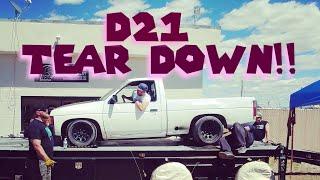 TURBO D21/ Hardbody Build PT1 ( teardown )