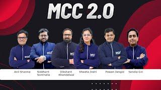 MCC 2.O Faculty Revealed | CA Foundation & CA Intermediate |