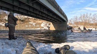 Fishing For Steelhead In Two Lake Erie Tributaries In Ohio!!