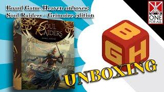 Board Game Heaven Unboxing 232: Soul Raiders - Grimoire edition (One For All Games)