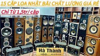 115 Cặp Loa Nhật Bãi | Loa Bãi Nhật Pioneer | Onkyo | Victor | Diatone | Loa Nhật Giá Rẻ Tại Hà Nội