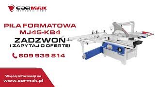 Piła formatowa, formatówka z podcinakiem CORMAK MJ45-KB4 - 1600