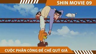 Review Shin Movie 09 , Cuộc Nổi Dậy của đế chế quỹ già , tóm tắt Shin Cậu Bé Bút Chì của Kyty Anime