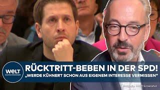 FLEISCHHAUER: „Werde Kevin Kühnert aus eigenem Interesse vermissen“ SPD-Generalsekretär tritt zurück