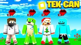 4 KİŞİ TEK CAN - Minecraft Challenge