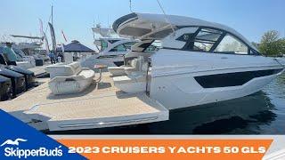 NEW 2023 Cruisers Yachts 50 GLS Yacht Tour SkipperBud's