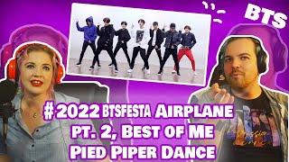 PRODUCERS REACT [ARCHIVE] - BTS Festa Airplane pt  2 Best of Me & Pied Piper Dance Practice Reaction