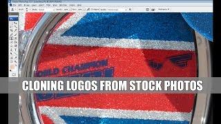 Selling Stock 14. Cloning out logos from stock photos