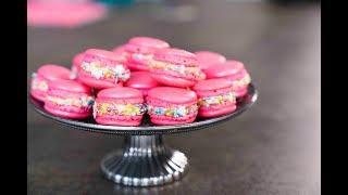 How to make mini Macarons (with white chocolate filling) | Stacey Dee's Kitchen