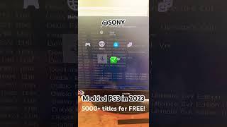 Entire PlayStation Store for FREE! on my MODDED PS3 in 2023! #ps3 #gaming #moddedps3 #ps3hacks