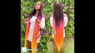 #22 Took Me Approximately 24hours To Complete This Multi-Colored Knee Length Ombre!!