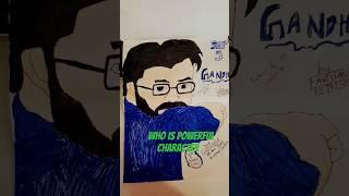 Goat Movie Jeevan vs Gandhi Drawing by Farhan