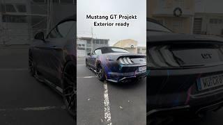 Mustang GT Projekt von außen fertig für die nächste Saison #mustang #grail #wheelforce #gepfeffert