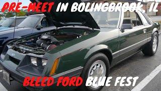 Pre-Meet Bleed Ford Blue Fest Hosted By Blue Oval Media