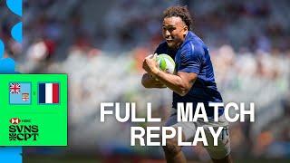 Is this the most DRAMATIC end to a match? | Fiji v France | Cape Town HSBC SVNS | Full Match Replay