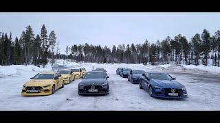 drive in motion - Onboard camera Mercedes-AMG winter driving experience Lapland 2025