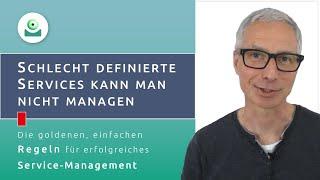 Schlecht definierte Services kann man nicht managen | Erfolgreiches Service-Management (2)