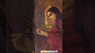 "The Mirror 🪞 Didn’t Just Reflect Her Face… It Revealed Her Soul"#trending #shorts #art