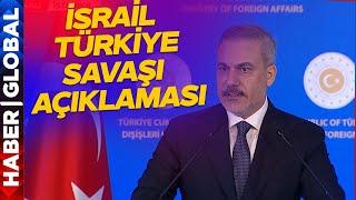 Hakan Fidan'a İsrail Türkiye Savaşı Sorusu: İsrail'in Sorunu...