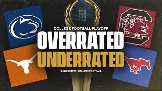 OVERRATED and UNDERRATED teams in the Week 14 CFP Poll | Full reveal and breakdown