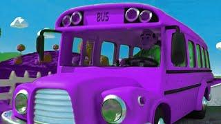 Wheels on the Bus Fast Kids Dance Song | Nursery Rhyme & Kids Song @ChirpyKidsTV