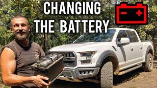 13th Gen F-150 Battery Change!