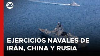  Los EJERCICIOS NAVALES de IRÁN, CHINA y RUSIA ponen en ALERTA a OCCIDENTE | #26Global