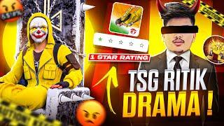 TSG RITIK FREE FIRE INDIA DRAMA EXPOSED  - TechPro Harsh