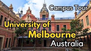 The University of Melbourne campus tour, Melbourne Australia Parkville campus