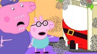  Santa's Visit at Grandpa Pig's House | Peppa Pig Official Family Kids Cartoon