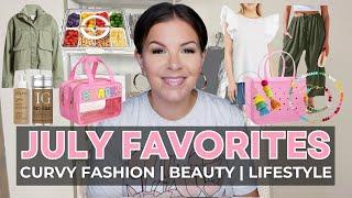 I LOVED THESE! | July Favorites 2024 | Amazon Favorites | Curvy Fashion, Beauty, & Lifestyle Faves