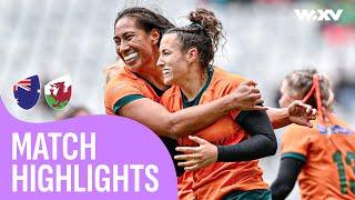 Australia put on a RUTHLESS performance  | Australia v Wales | Highlights | WXV 2