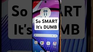 So SMART it's DUMB - Motorola - Trick to Always Remember Your Pin Pattern or Password