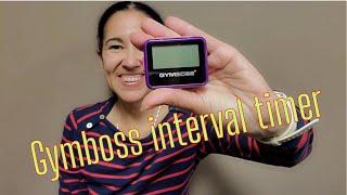 *GYMBOSS* Is this the BEST interval TIMER for run walk? HONEST REVIEW