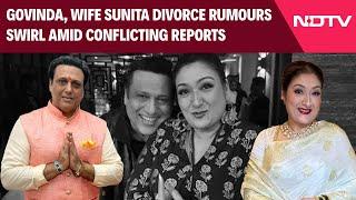 Govinda Divorce News | Govinda, Wife Sunita Divorce Rumours Swirl Amid Conflicting Reports