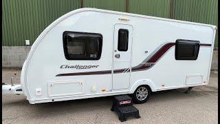 A Virtual Tour Around the Inside of the Swift Challenger Hi-Style 514 Fixed Bed 4 Berth Caravan