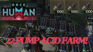 Once Human: Advanced Acid Farm Tutorial – Early vs. Late Game Tips